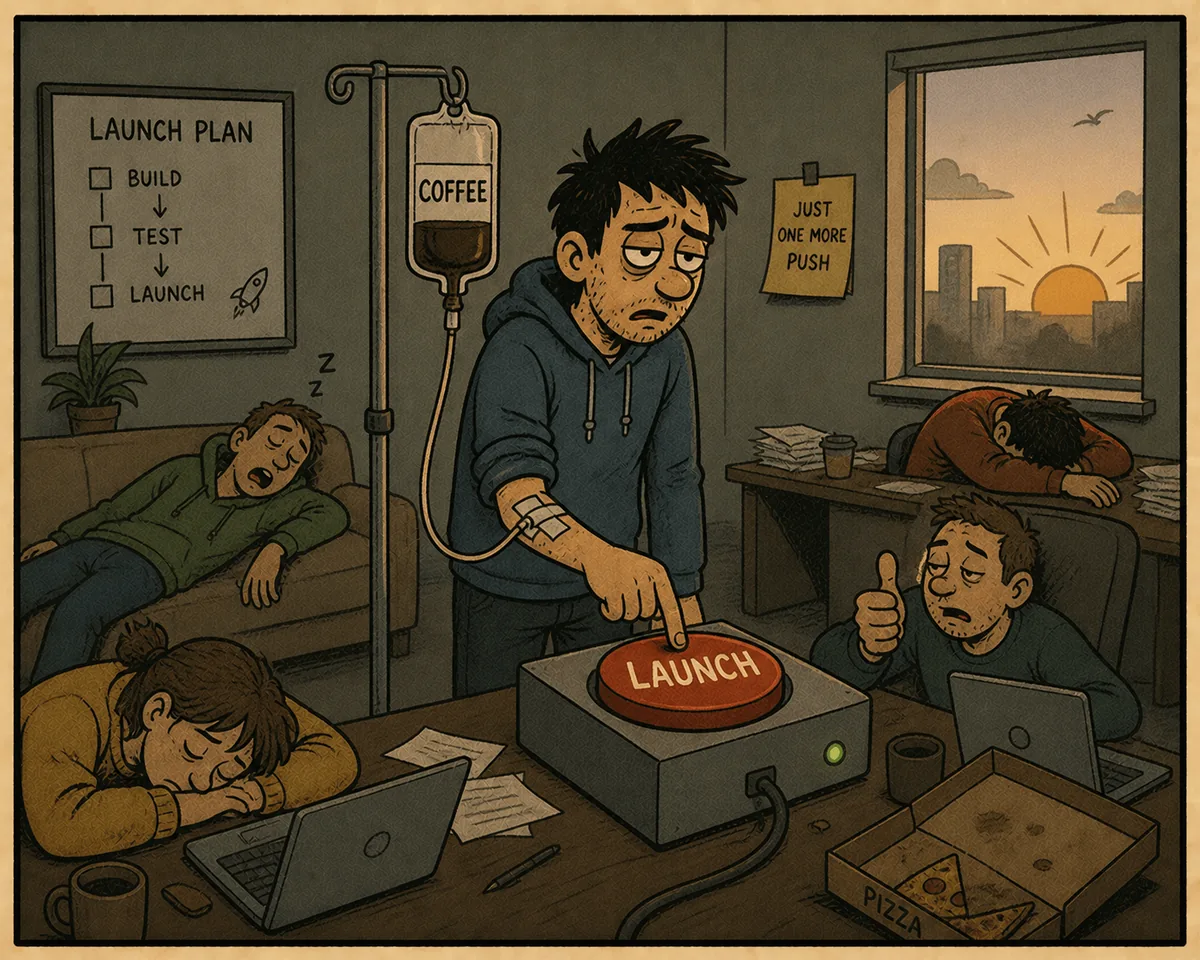 Launch Day — illustration