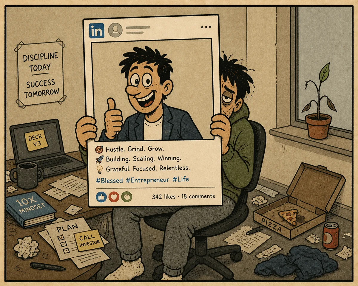 Linkedin Startup — illustration