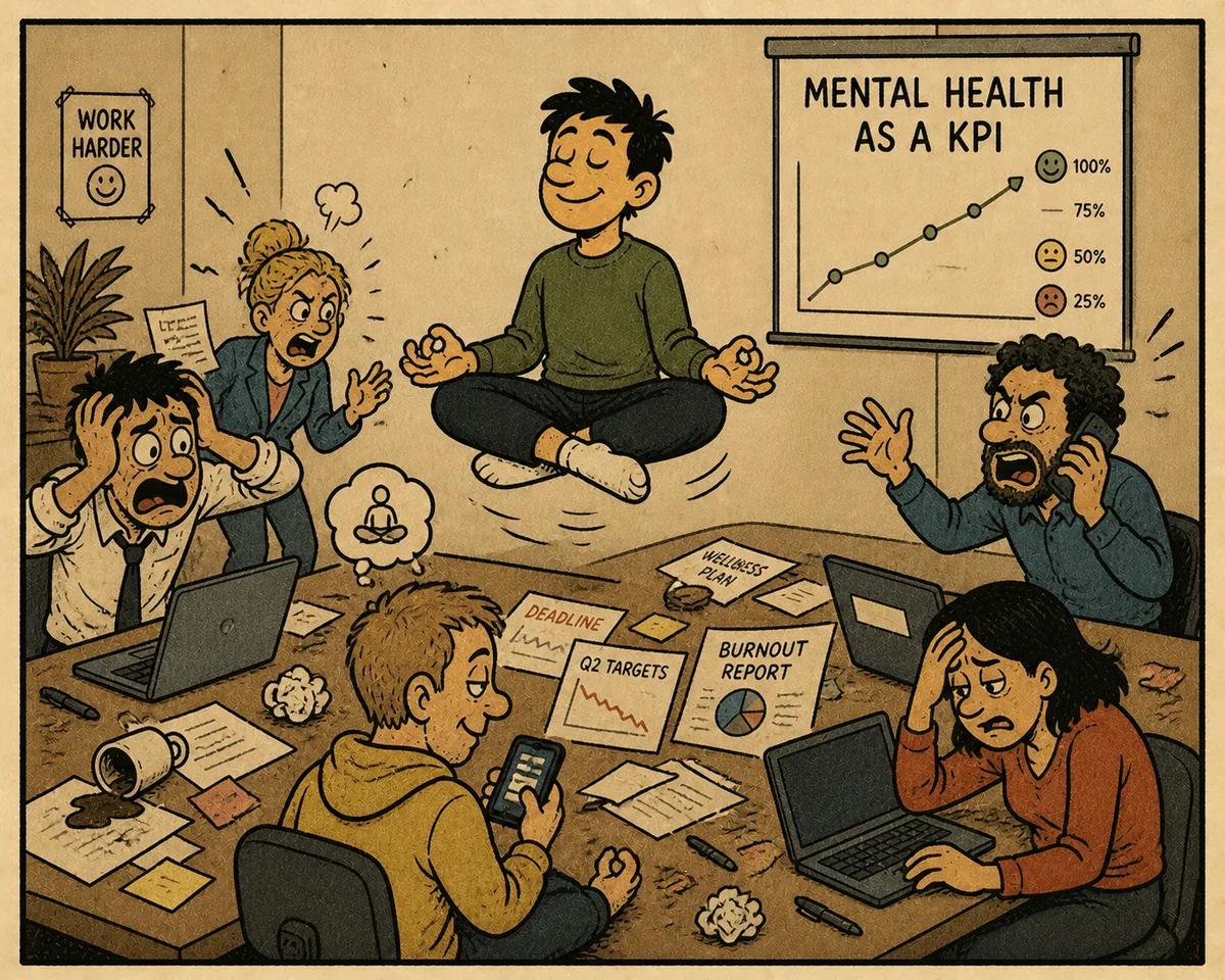 Mental Health Kpi — illustration