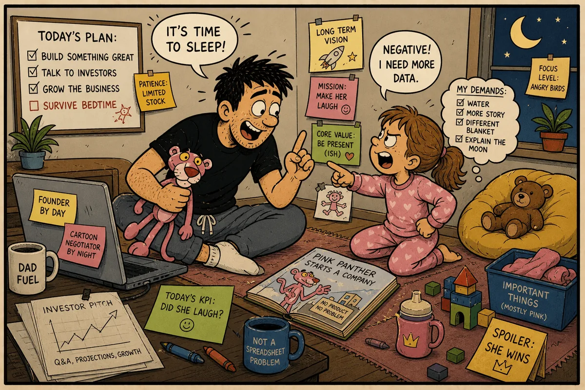 Startup Dad Manifesto — illustration